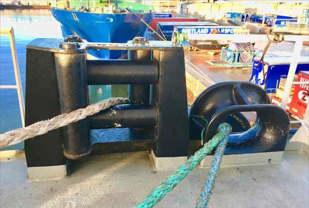 Marine Fairlead: Rector ut munus, constructione et type lectio