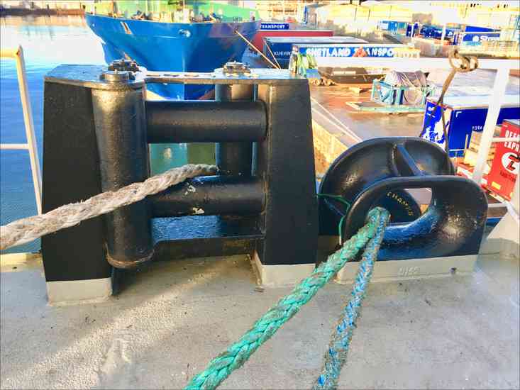 Marine Fairlead: De Salutis Custos Navis Mooring - Part II