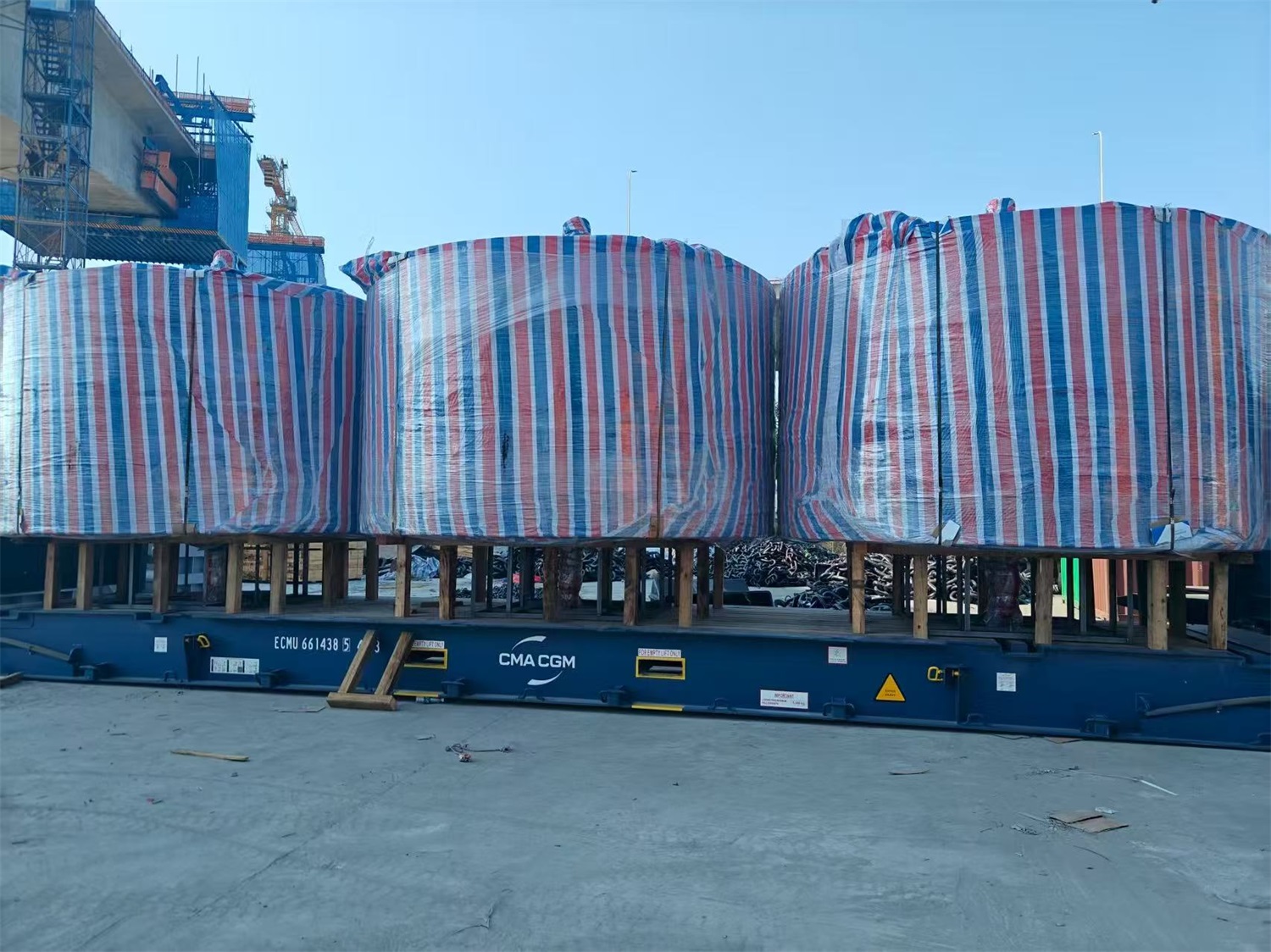 Andy Marine scriptor Novum Batch de Mooring Buoys est prospere missum
