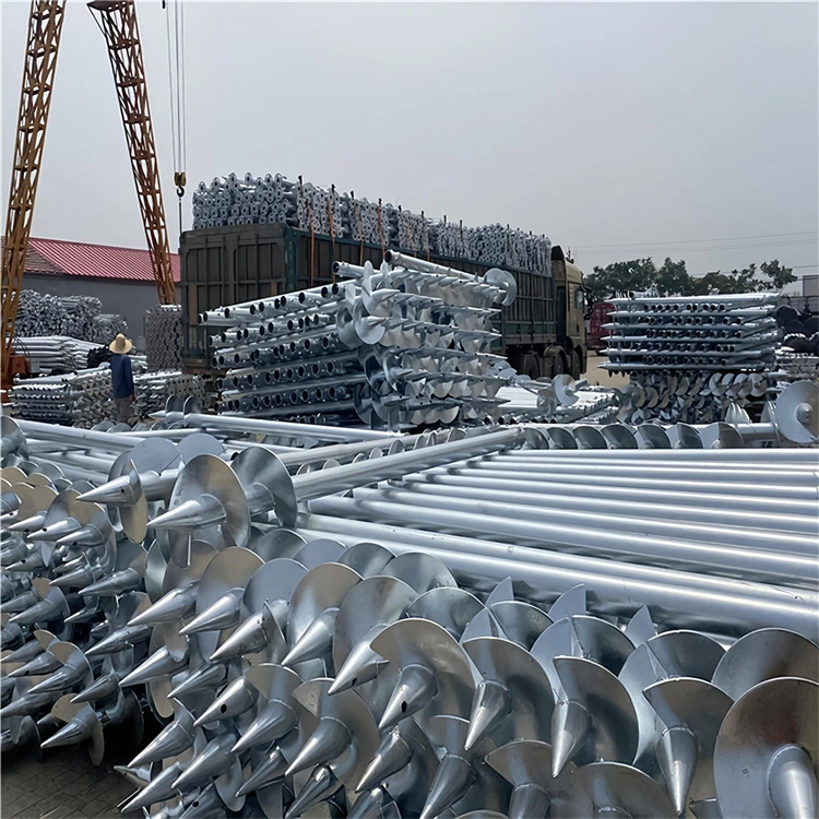 Helical / stupra Pile